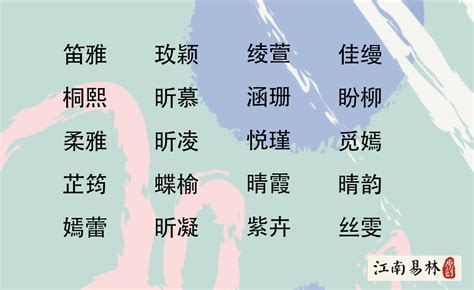 女字旁名字|女孩起名：带女字旁的好听名字大全，温顺娴静